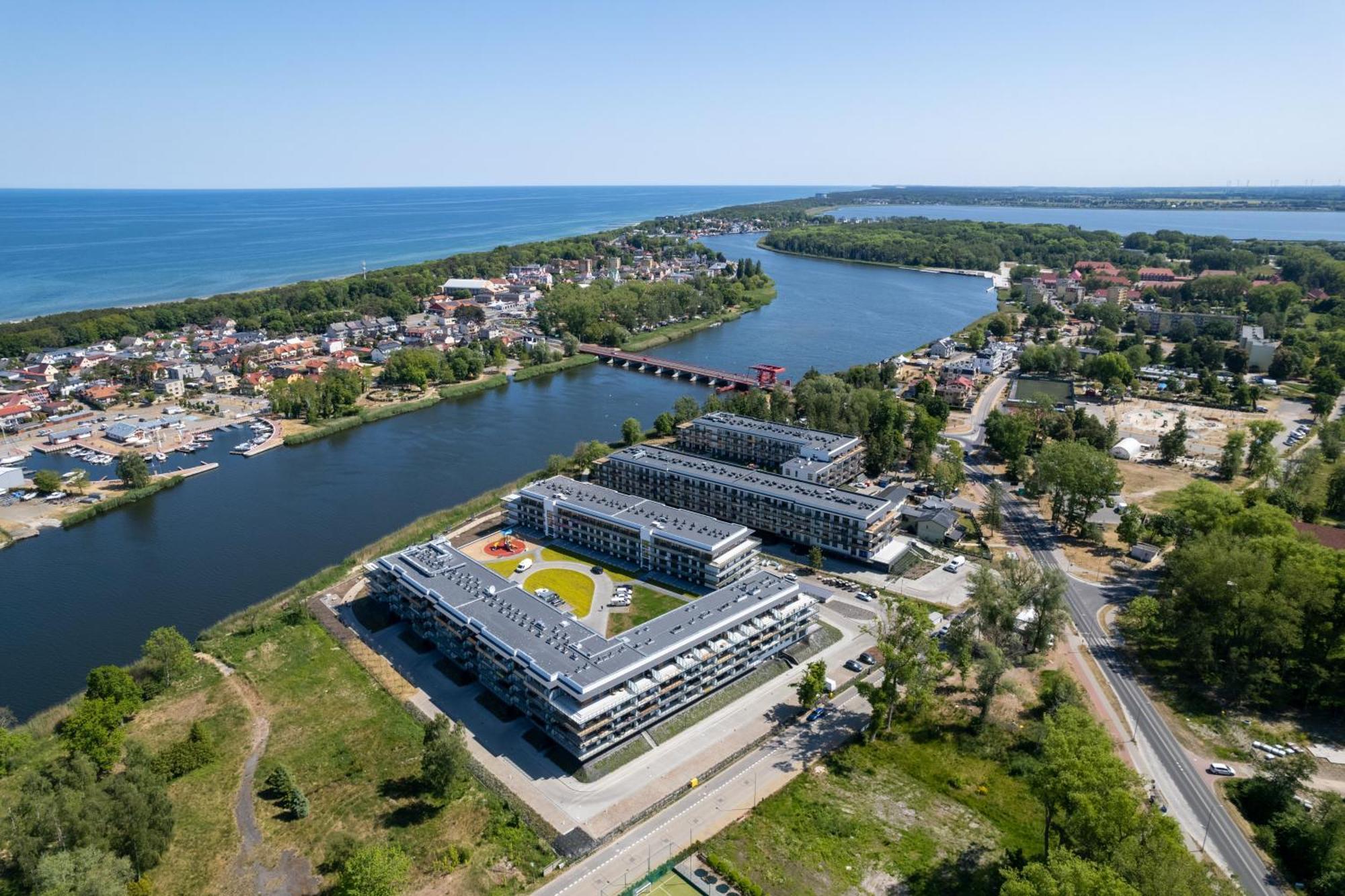 Lux Wellness Resort Apartments By The River By Renters Prestige Dziwnów Dış mekan fotoğraf